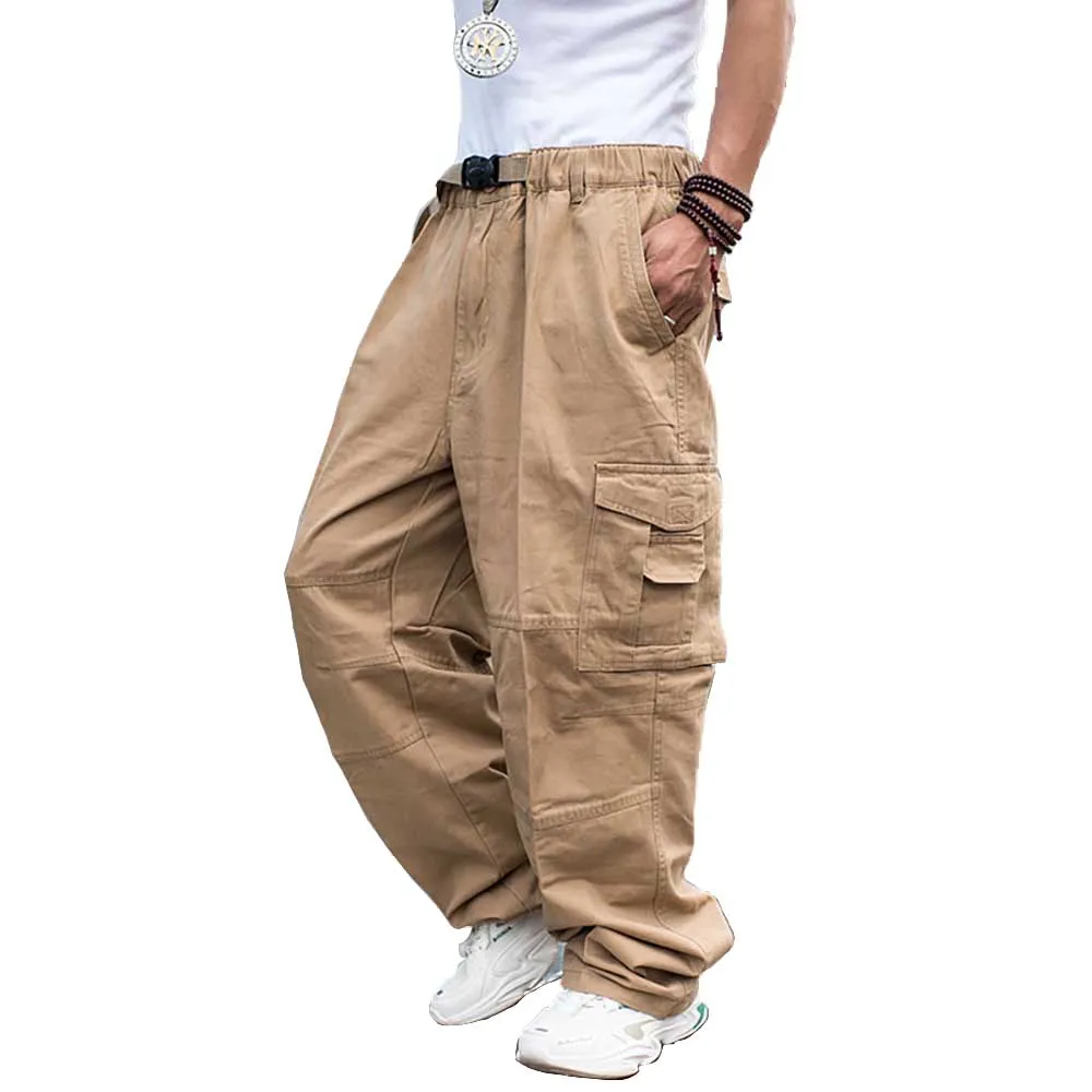 Baggy Loose Cotton Harem Pants мужские