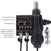 2 in 1 750W Soldering station LCD Digital display welding rework station for cell-phone BGA SMD PCB IC Repair solder tools 8898 2