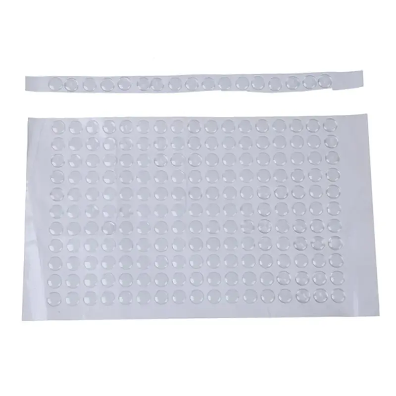204 Clear Round Epoxy Domes Resin Stickers 12mm Dia