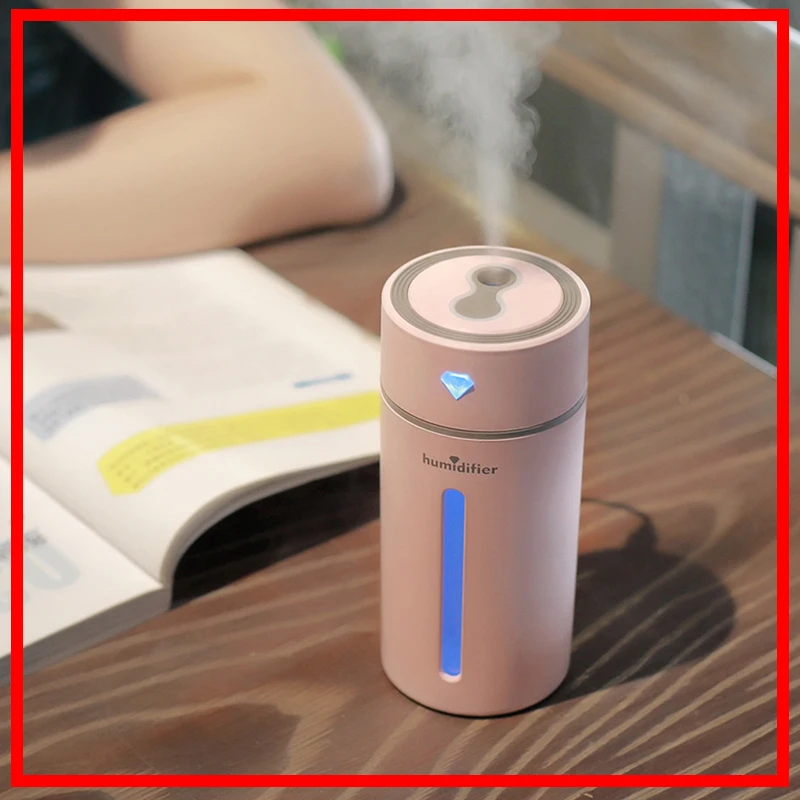 Горячая Распродажа холодный красочный светильник USB мини-увлажнитель для