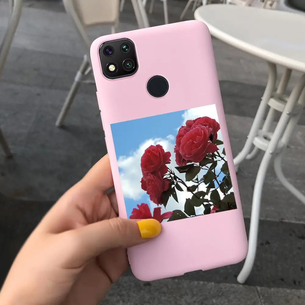 Case For Xiaomi Redmi 9C NFCA Redmi 9A 9C Redmi9 Redmi9A 9 C Cover Custom Sunflower Butterflies Phone Case Soft Silicone Fundas xiaomi leather case glass Cases For Xiaomi