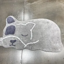 Мультфильм животных Собака Щенок Собака крокодил творческих душ ванная комната короткие влагопоглощающие носки из хлопка ковер Детская комната Спальня Коврик для пола в фойе