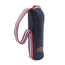 Blue Oxford Cloth Cup Bag Glass Cover Sleeve Carrier Warm Water Cup Accessories Water Bottles anti-scalding Bottle Bags