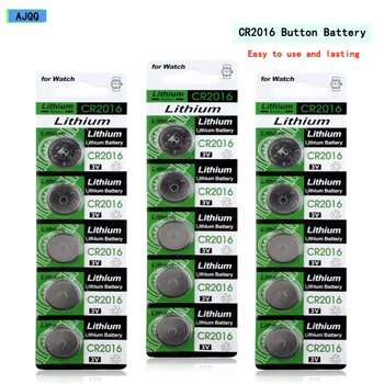 

Suppliers Sell 100PCS High Performance 3V Cr2016 Button Battery Watch Coin Battery Cr 2016 DL2016 ECR2016 Lithium Battery