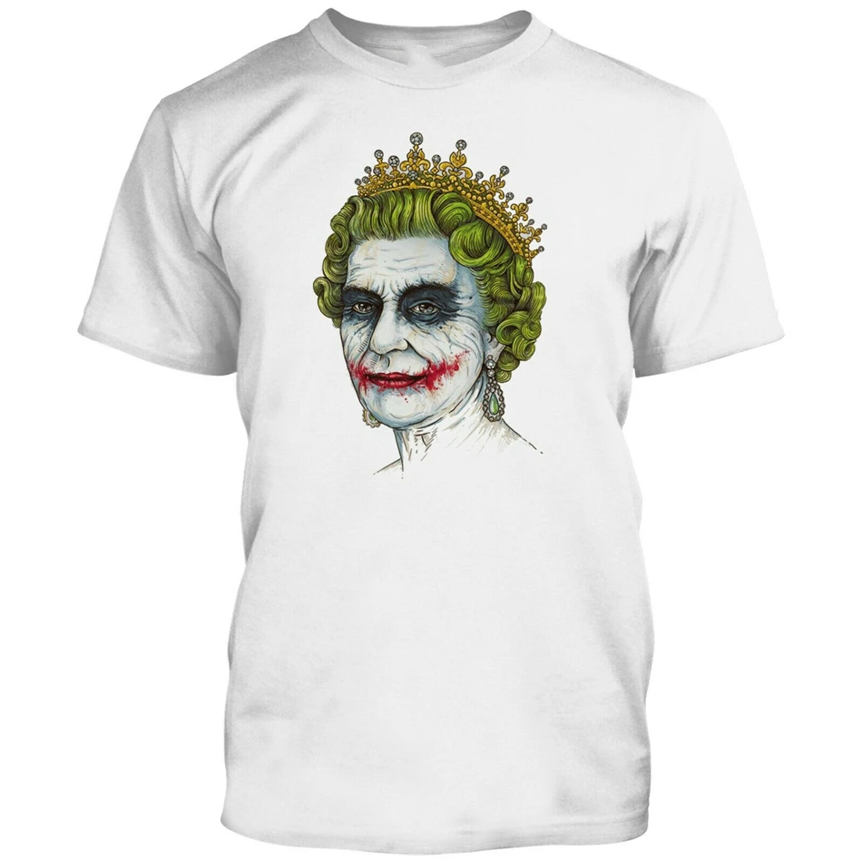 Бэнкси Джокер королева Мужская футболка граффити уличное искусство мода