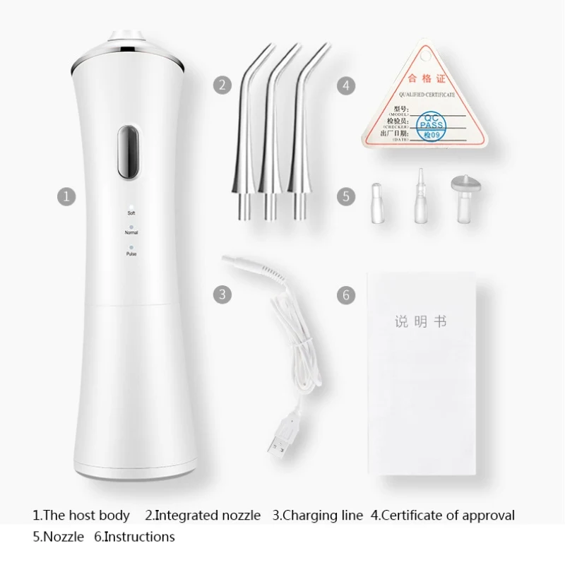 

Water Toothpick Cordless Water Flosser Oral Irrigator Portable And Rechargeable Water Flossing