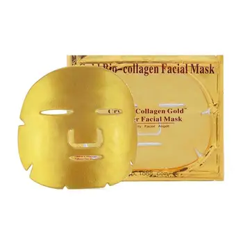 

24k Gold Crystal Collagen Eye Mask Anti Aging Dark Circles Remove Moisturizing Eye Patch Collagen Golden Mask Natural