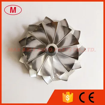

RHF5 11+0 blades 50.39/68.01mm high performance Turbocharger milling/aluminum 2618/billet compressor wheel