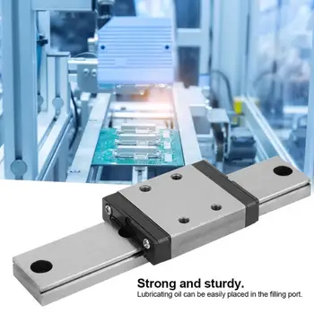 

LMLF18B-100-1R Guide Motion Slide Linear Guide Sliding Bearing Steel Miniature linear guide for Machine CNC Carriage Accessories