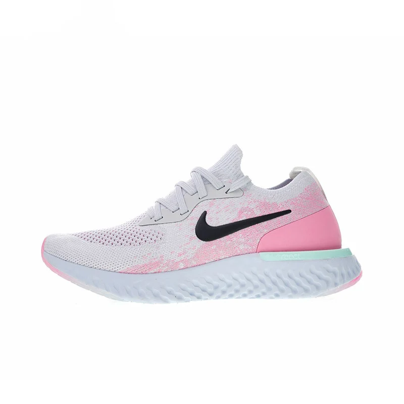 AQ0070-007 Оригинальные женские кроссовки для бега NIKE EPIC REACT FLYKNIT, дышащая Спортивная Дизайнерская обувь, кроссовки для бега, AQ0070-600 - Цвет: AQ0070-007