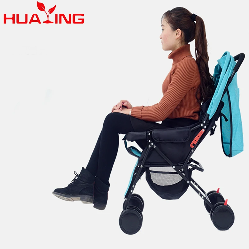 Сверхлегкая детская коляска с высоким пейзажем, четырехколесная коляска, переносная складная переносная коляска для путешествий