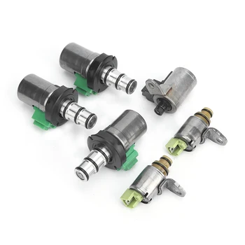 

6Pcs Transmission Shift Complete Solenoid Kit 4F27-E 48420KR Fit for Ford Focus Fiesta for Mazda 3 5 6 CX-7 MPV
