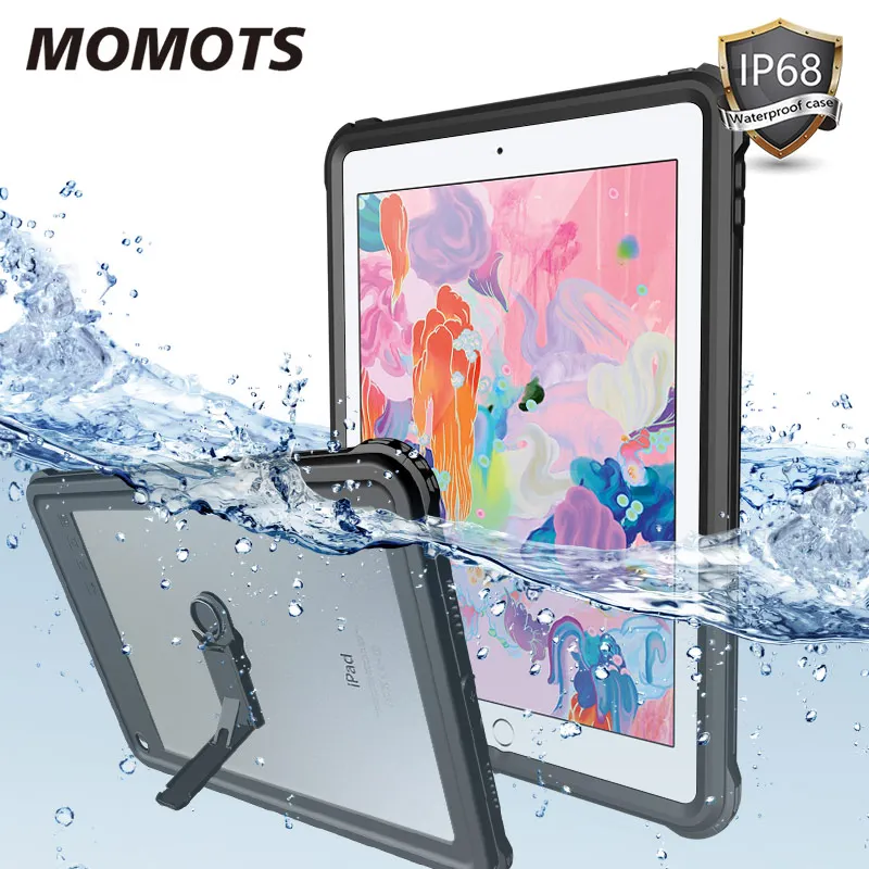 Водонепроницаемый чехол для iPad 2017 2018 Ударопрочный силиконовый 9 7 дюйма протектор