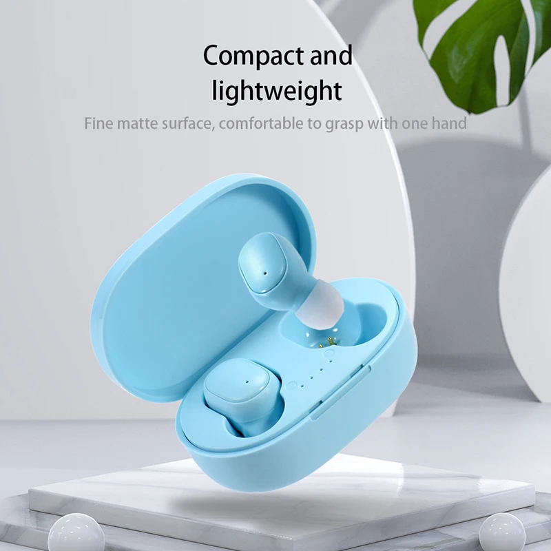 A6S TWS Bluetooth 5.0 Earphone Wireless Headphone Stereo Headset Mini sports Earbuds with charging case for all smartphone | Электроника