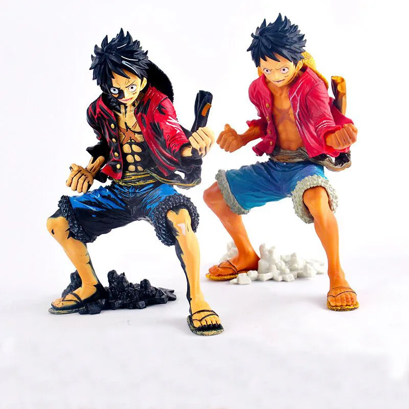 

Free Shipping 21cm Cosplay Anime One Piece Luffy Figure Monkey D Luffy PVC Action Figure Model Car Decoration Dolls Gifts Toys