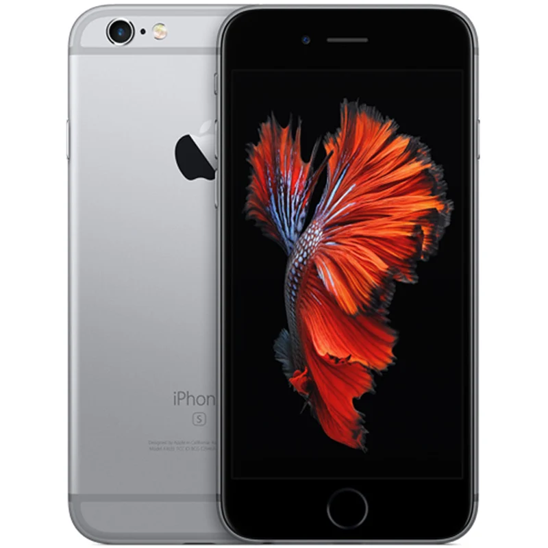 Apple iPhone 6S Plus iOS двухъядерный 16G/64G/128G rom 5," 12.0MP камера отпечаток пальца разблокирована 4G LTE б/у телефон - Цвет: Серый