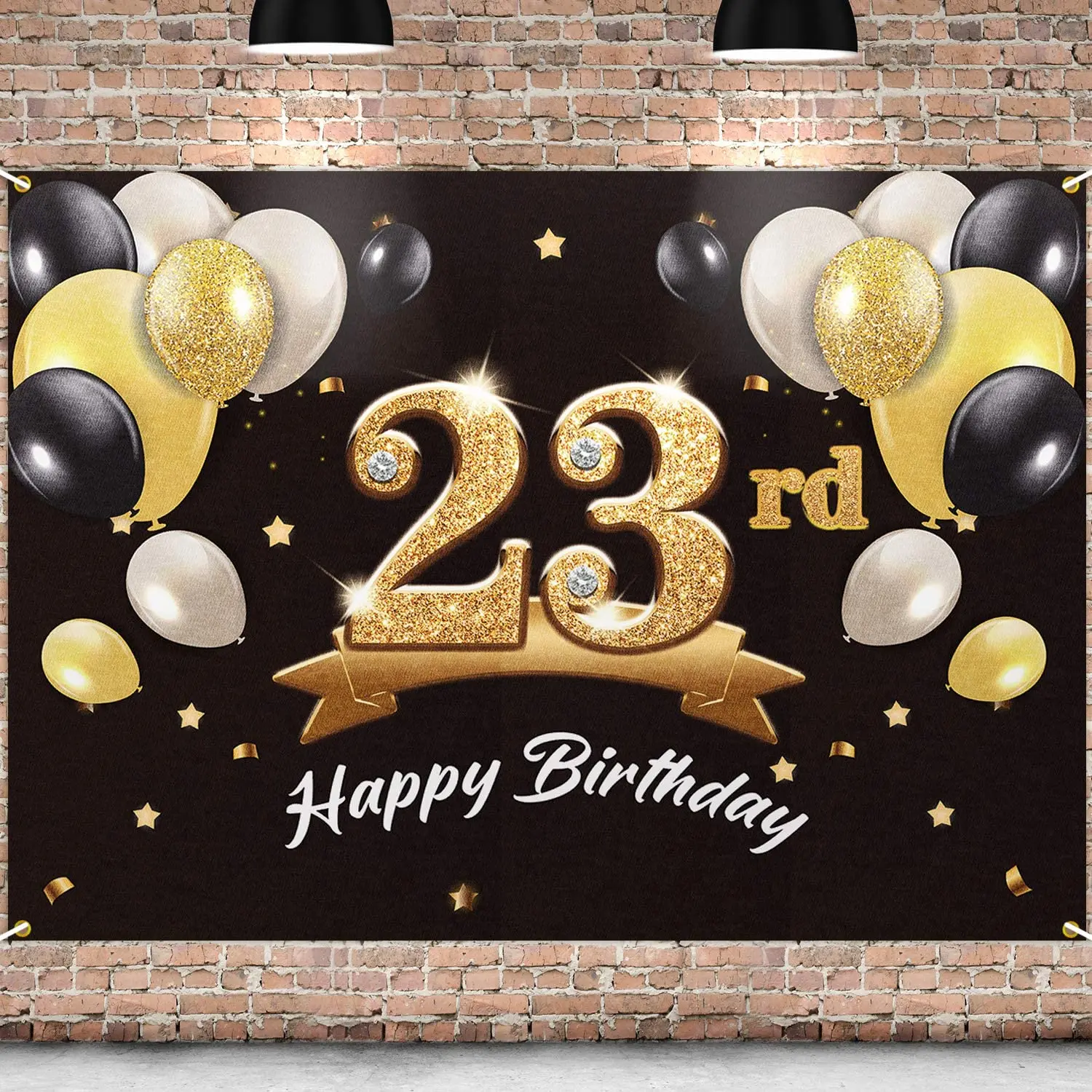 21st-30th Happy Birthday Banner Background-Men's Women's Boys Girls Birthday  Party Decoration Cake Table Decoration Photography