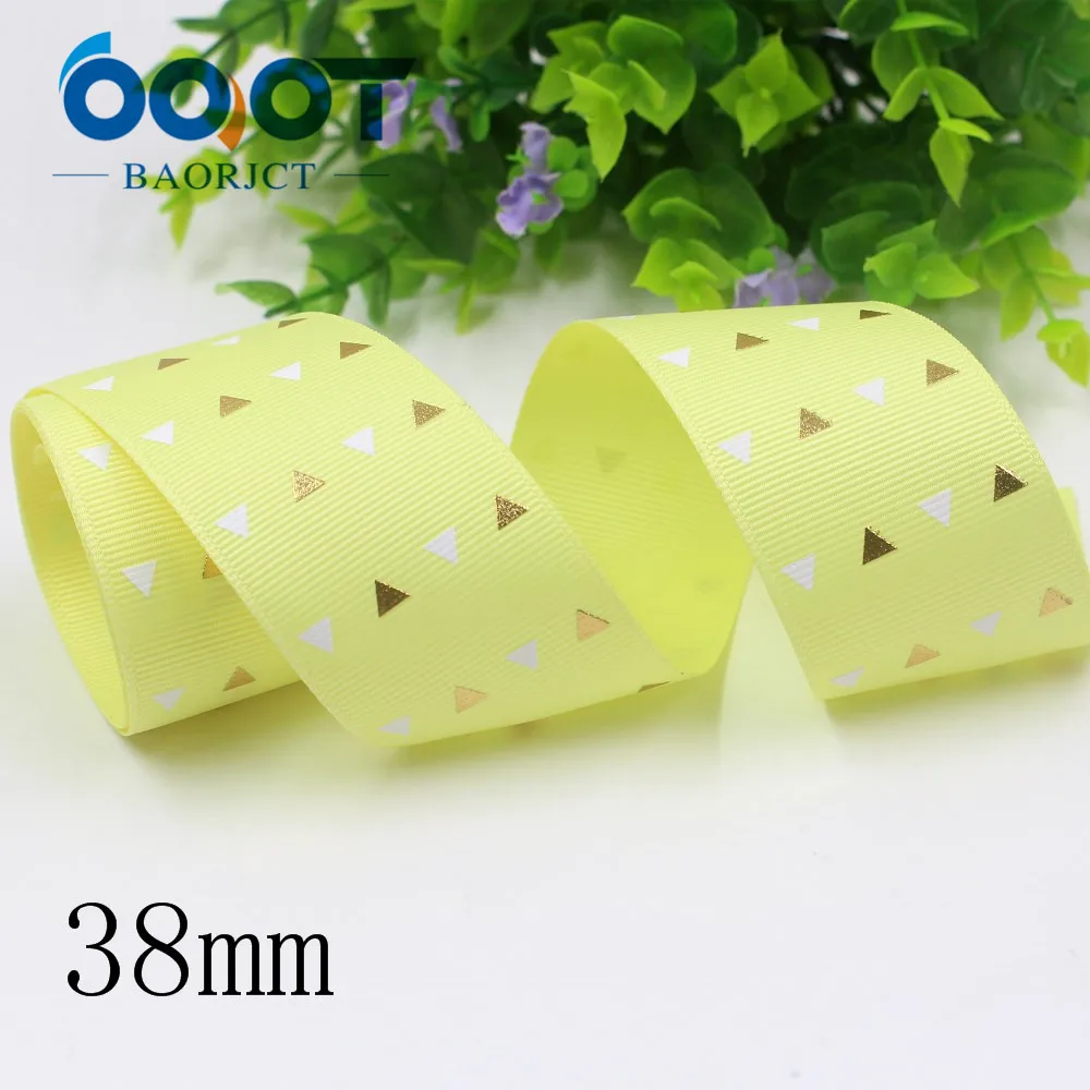 I-19928-2286 I-19928-2279 1-1/2 ''38 мм Горячие золотые точки напечатанные ленты, ювелирные украшения Сделай Сам аксессуары, свадьба день рождения упаковка - Цвет: I-19928-2286