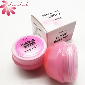 

3 bottles Original Korean K-glue Cream Remover Women Fake Eyelash Extensions Glue Remover Cream no stimulation Remove Gel Cream