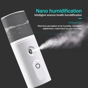 

ELOOLE Air humidifier Mini 30ML USB Desktop Nano Spray Hydrating Mist Maker Portable Hydrating Spraye For Home Office Outdoor