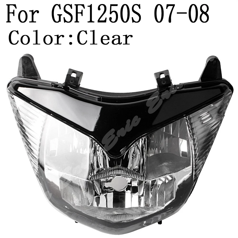 Передняя фара в сборе для Suzuki GSF1250S 2007 2008 / GSF1250 2009 2010 GSF650 2005 2006 Clear| |