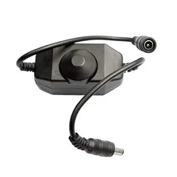 

2pcs DC12V-24V Mini Dimmer LED brightness Dimmer Controller for 3528 5050 5630 Single Color LED Strip fita led Light Balck jk643