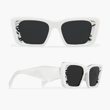 

Famous Design Sunglasses For Men Women 2021 Winter Newest Model Iconic Stereo Legs Burst Crack Sun Glasses