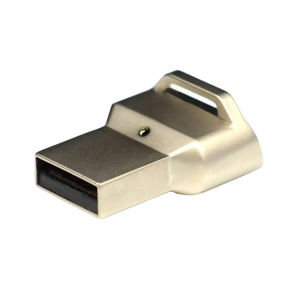 Безопасный ПК ноутбук USB считыватель отпечатков пальцев замок пароль для Windows 10 - Цвет: Rose Gold