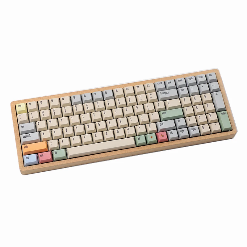 Keycaps Mechanical Keyboard PBT Meter Color XDSA Ball Cap 158 Five Sided Sublimation Key Cap Cherry38003000