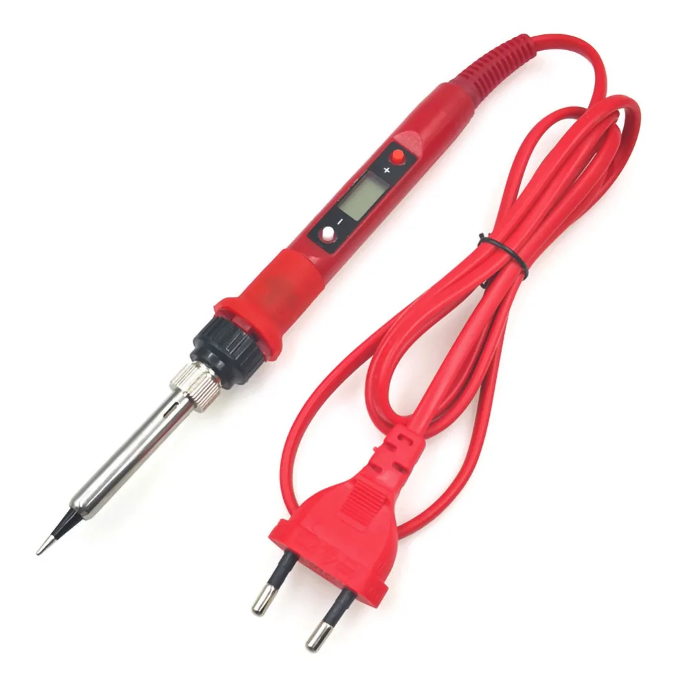 Electric Soldering Iron Welding Pen 80W Digital Temperature Adjustable ABS alloy Material Weld Tin Welding Pen EU/US Plug