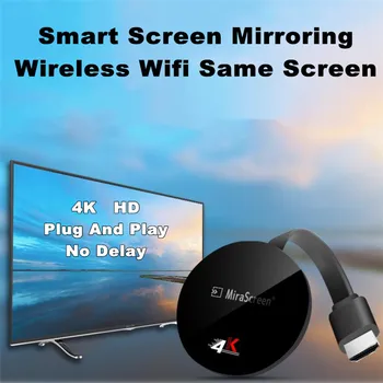 

FAFA Screen Mirroring Wireless Wifi Same Screen Display TV Adapter HDMI Dongle 4K HD For IOS Youtube TV Screen Mirror Display