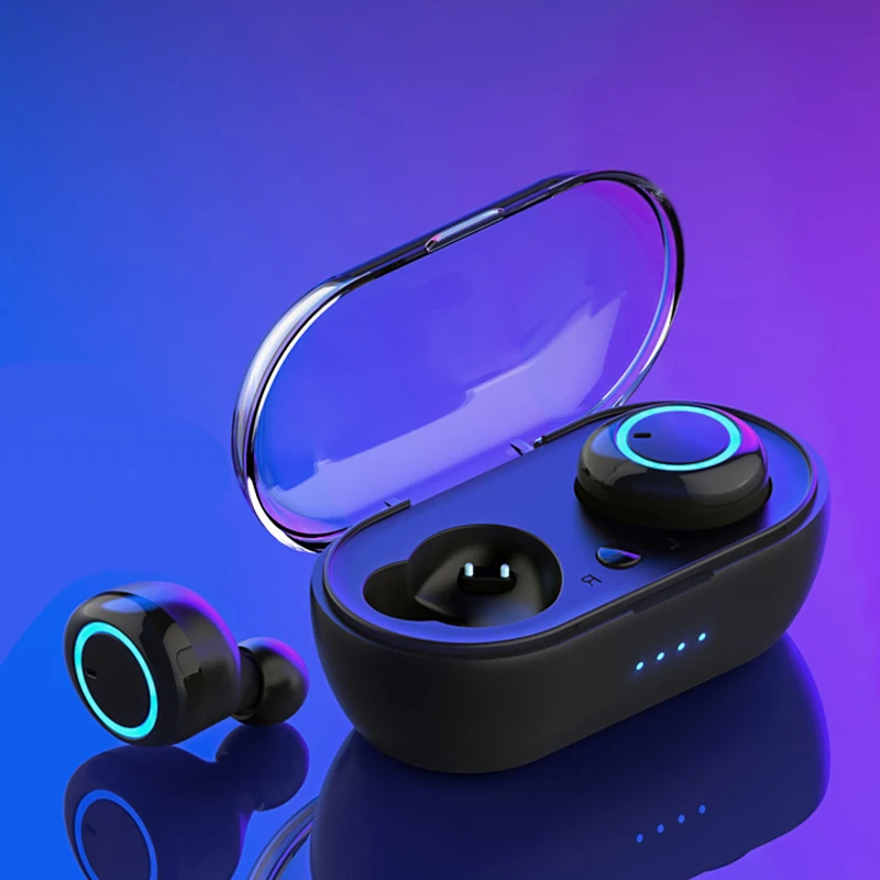 Wireless Headphones Bluetooth Earphone Waterproof Sports Headphone with Charging Box Stereo Earbuds Gaming Headset for Phone