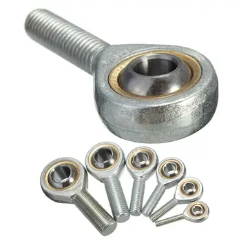 

Upgrade 6mm-18mm Male Threaded Rod End Joint Spherical Plain Bearing Zinc Alloy