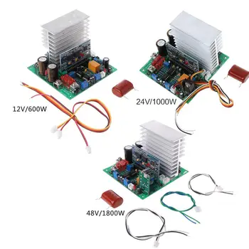 

Pure Sine Wave Power Frequency Inverter Board 12/24/48V 600/1000/1800W Finished Boards For DIY