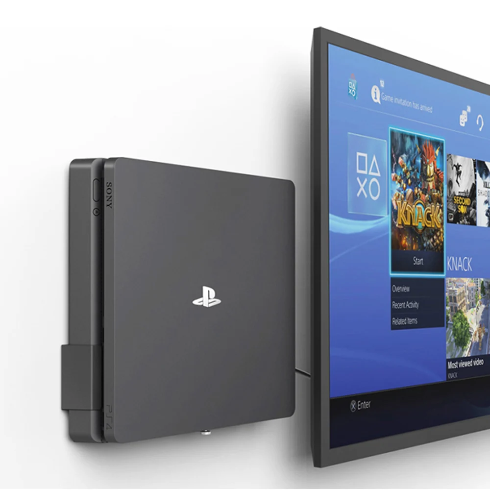 ps4 slim wall mount
