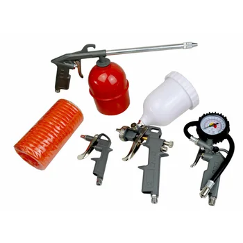 

5pcs/Set Air Compressor Tool Gravity Spray Blow Tyre Inflator Dust Remove Hose