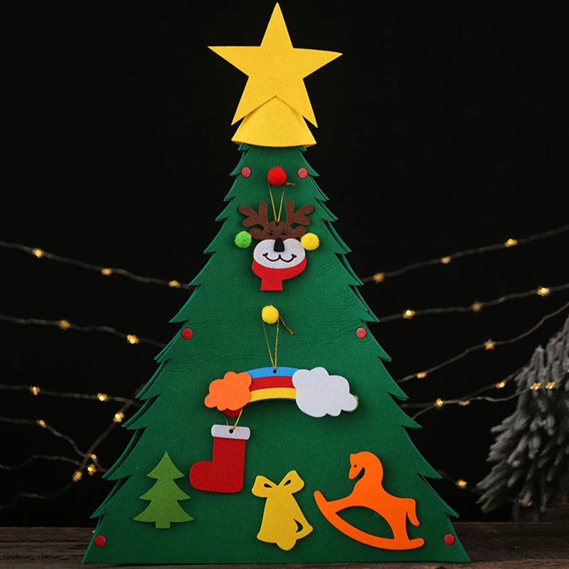 DIY 3D ручной работы Рождественская елка ребенок подарок игрушки год Playtime украшение дома