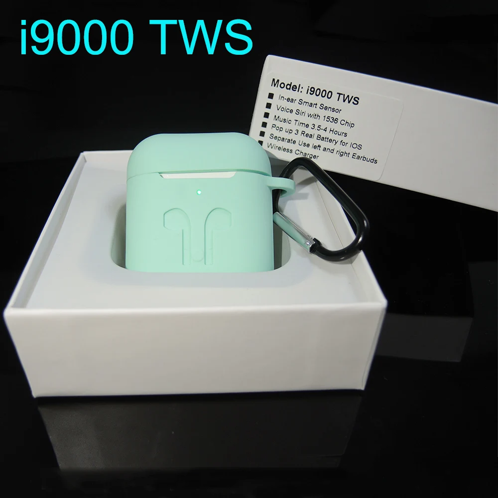 30 шт./лот i9000 TWS беспроводные наушники Air 2 с обратным магнитом зарядный чехол Bluetooth 5,0 Наушники 30 шт./лот