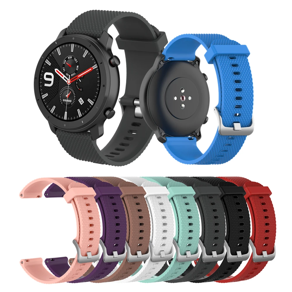 Ремешок для часов Xiaomi Gtr Amazfit браслет 47 мм 42 Polar Vantage M 22 20 мм|Смарт-аксессуары| |
