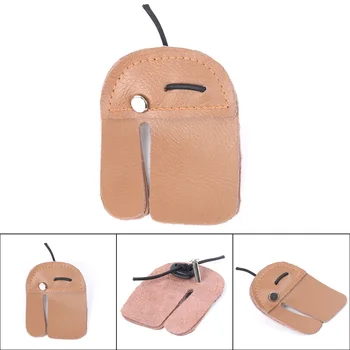 

Target Archery finger guard Bow For Hunting Shooting Gear Hand Cow Leather Protector For Recurve Safe
