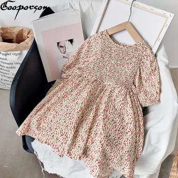 

Gooporson Vestidos Summer Fashion Cherry Chiffon Kids Dresses for Girls Toddler Girls Cute Costume Party Children Clothes