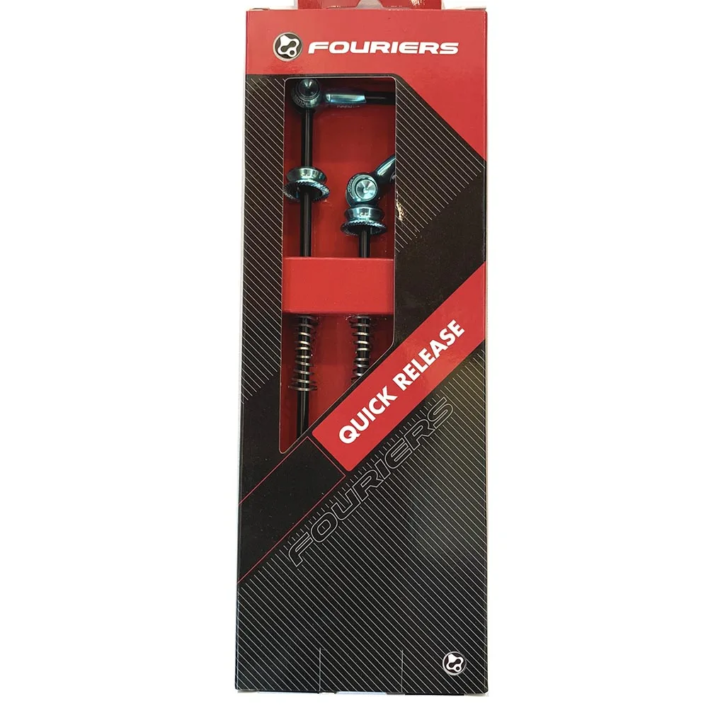 Fouriers Titanium Carbon Skewers Quick Release for MTB Mountain Road Bike 100mm 130mm 135mm Bicycle QR Shaft