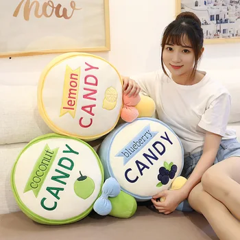 

Cartoon Candy Lollipop Design 50cm Cushion Stuffed Toys Soft Plush Children Toys Christmas Gift Toy #5643