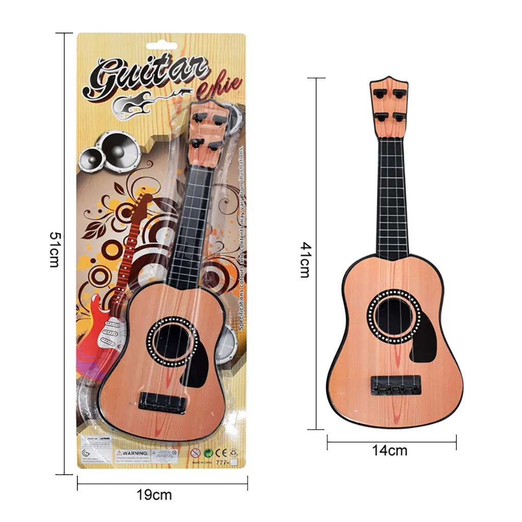Для начинающих Классическая гитара укулеле образовательный музыкальный инструмент игрушка для детей детские подарки интересные игрушки Рождественский подарок