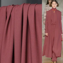 Ткань японский красный цвет камвольная шерстяная ткань шерсть материалы для одежды осенние женские брюки костюмы швейная ткань