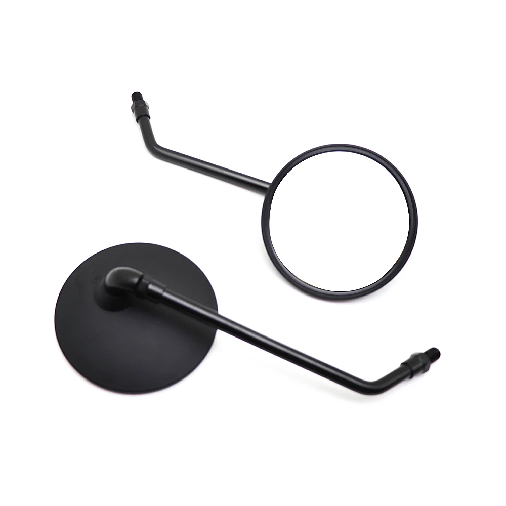 8/10Mm Cafer Racer Specchi Retrovisori Moto Abs Specchio Nero Universale Per Yamaha Nmax 125 Honda Shadow Vt600 Pcx