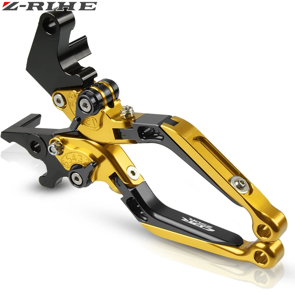 Для Honda CBR250R CBR 250R CBR 250 R аксессуары для мотоциклов регулируемые Складные Выдвижные Тормозные Рычаги сцепления с логотипом CBR250R