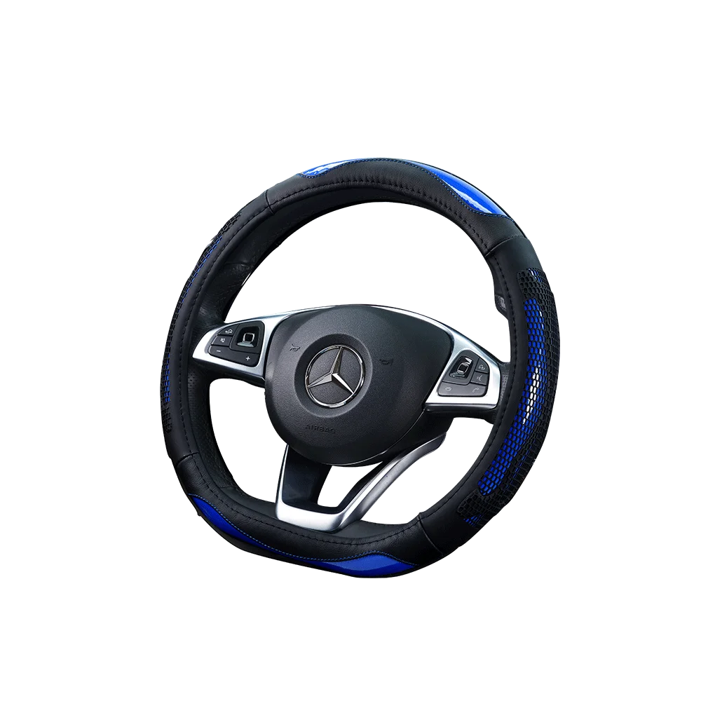 Чехол рулевого колеса автомобиля D форма кожа для Chevrolet aveo 2008 2012 t250 t300 captiva cruze equinox - Название цвета: Type D