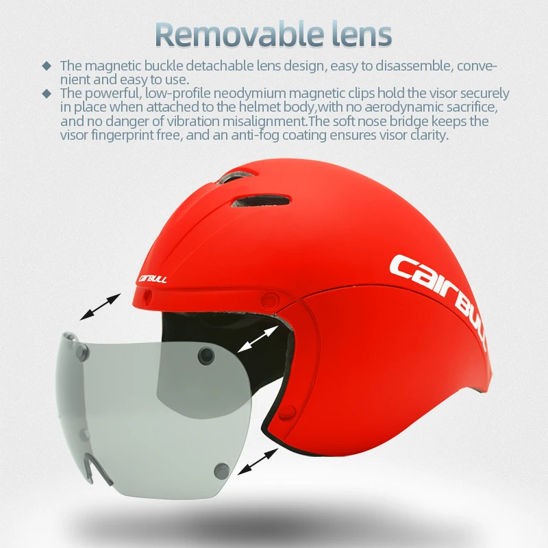 Cairbull Aero Triathlon Helmet Road 