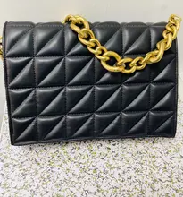 Bolso de compras de cuero para mujer, exquisito bolso de compras Retro e informal, bolsos grandes de hombro, cadena de Color sólido, 2021